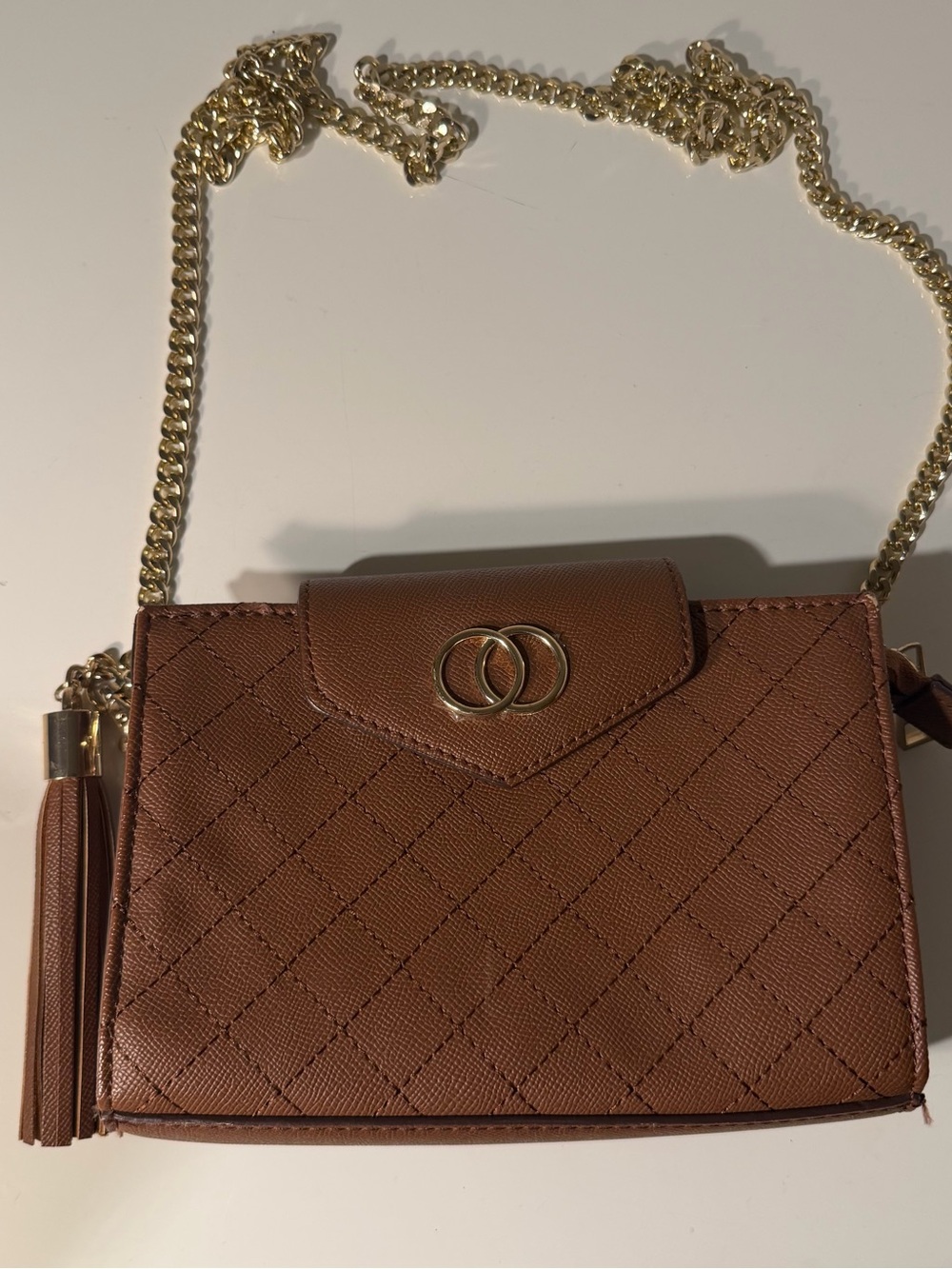 Aldo Crossbody Bag with Gold Chain